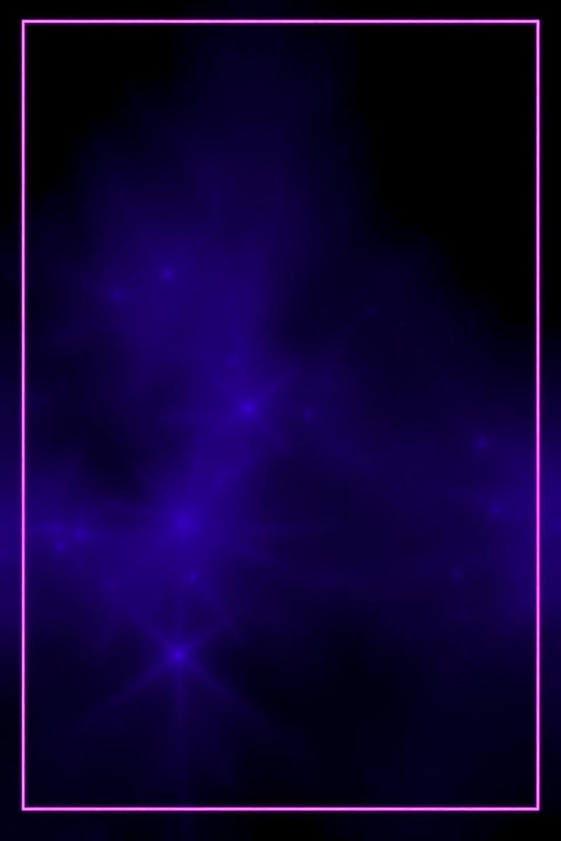 Placeholder key art: violet haze and light shards